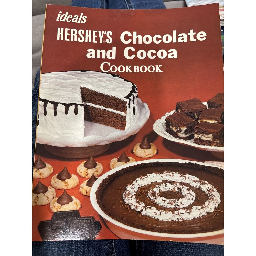1982 Hersheys Chocolate And Cocoa Cookbook By Ideals Publishing First Edition